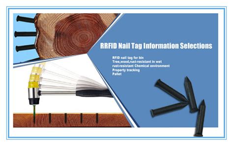 rfid nail tag from manufacturer|rfid tree nails.